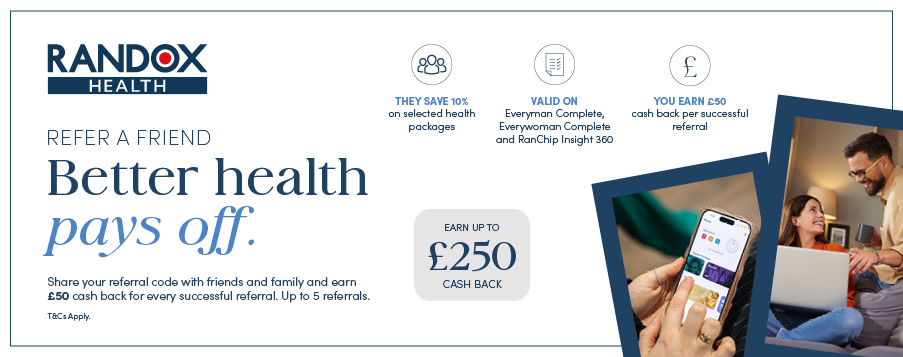 Better Health Pays Off - Refer a Friend and Earn Up to £250