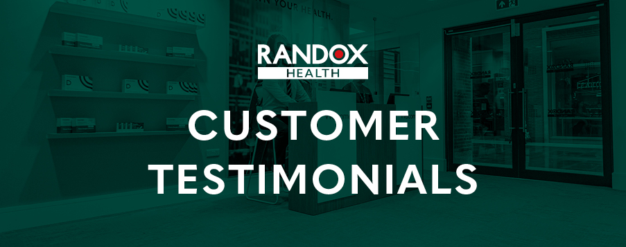 The Randox Everyman test showed a raised PSA score – Customer Testimonial