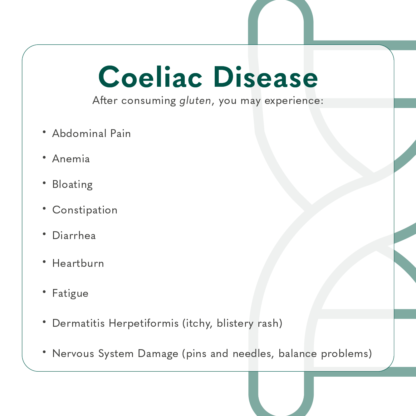 Coeliac Disease Symptoms